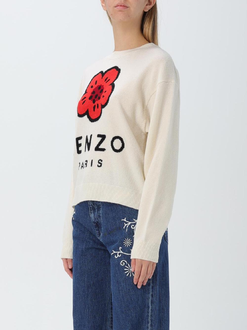 Giglio Maglia Fiore Di Lana Kenzo