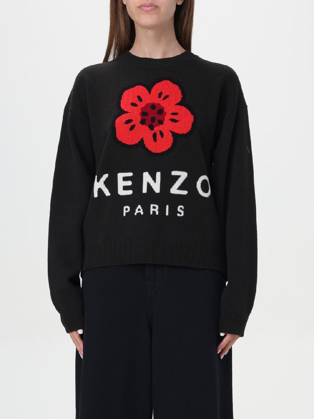 Giglio Maglia Fiore di lana Kenzo