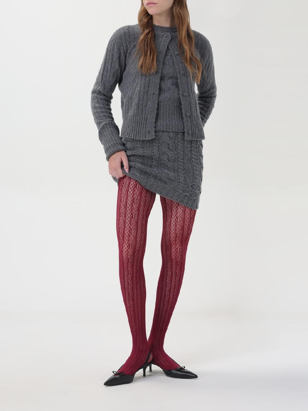 Giglio Maglia In Cashmere A Trecce Blumarine