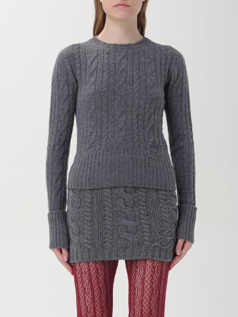 Giglio Maglia in cashmere a trecce Blumarine