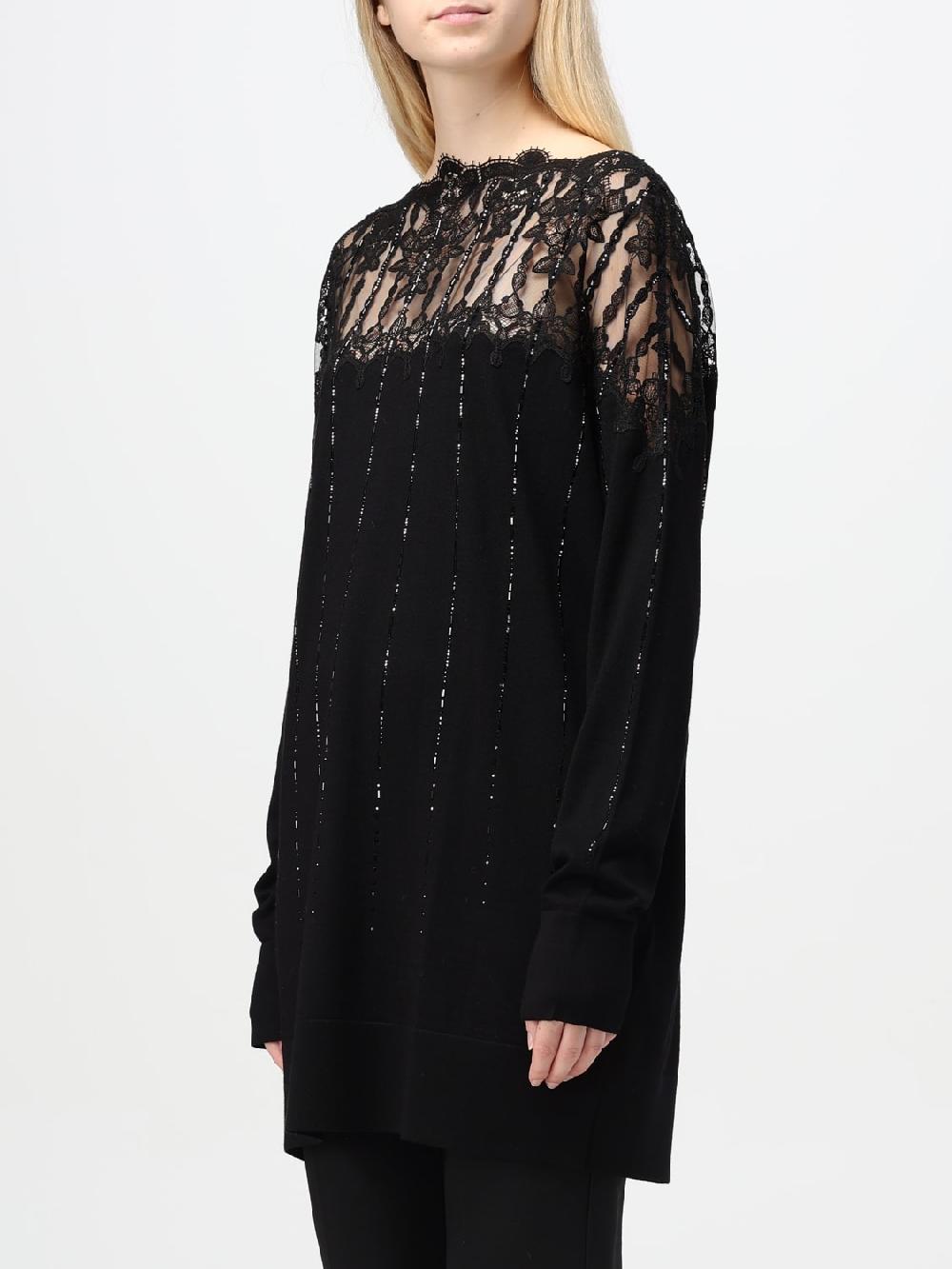 Giglio Maglia In Lana E Pizzo Ermanno Scervino