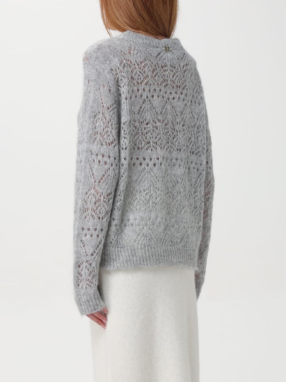 Giglio Maglia In Lana Mohair Twinset