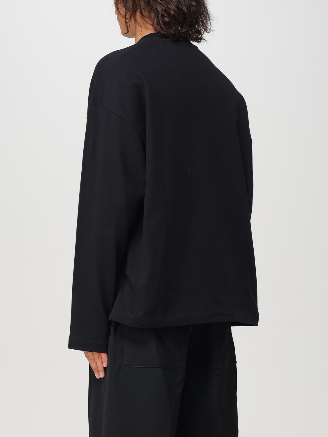 Giglio Maglia Jil Sander In Cotone Con Stampa Logo