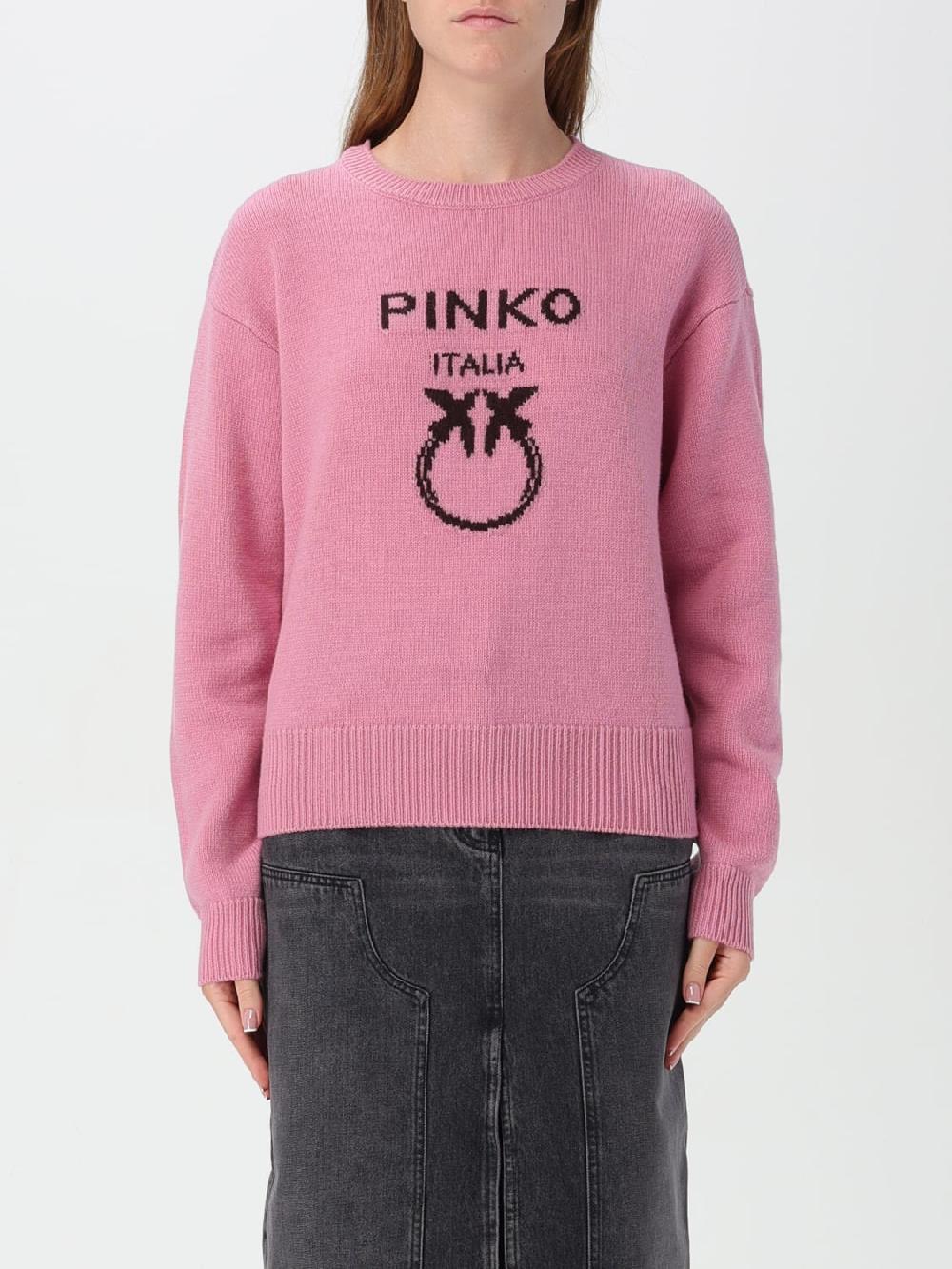 Giglio Maglia Love Birds Pinko in lana