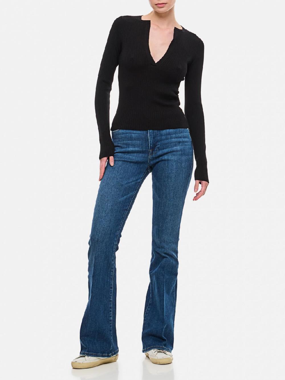 Giglio Maglia Max Mara In Seta E Cashmere A Coste