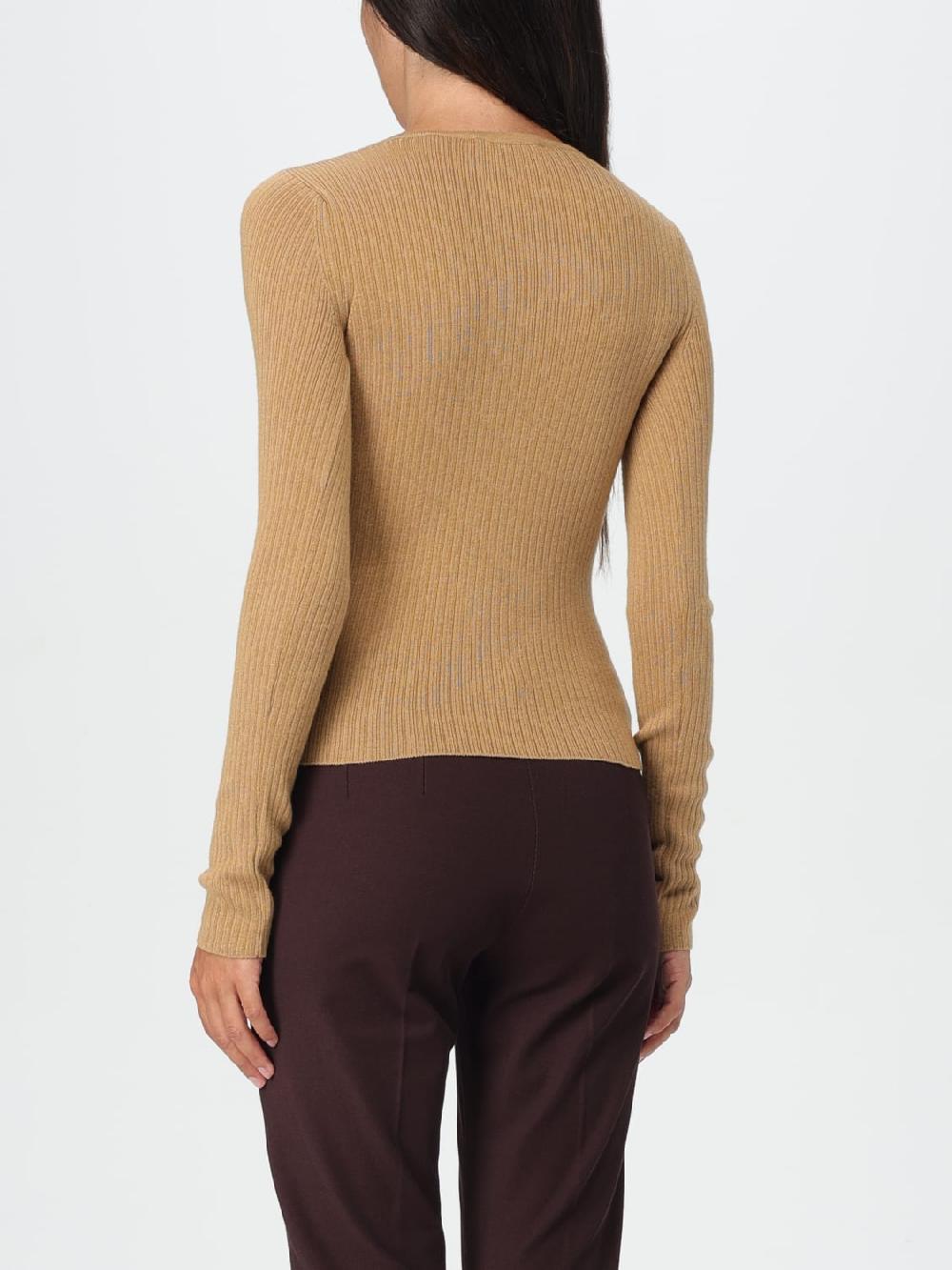 Giglio Maglia Max Mara In Seta E Cashmere A Coste