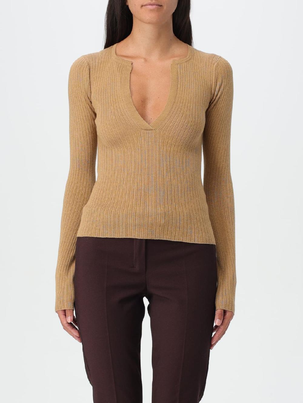 Giglio Maglia Max Mara in seta e cashmere a coste