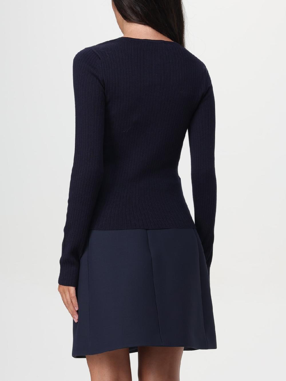 Giglio Maglia Max Mara In Seta E Cashmere A Coste
