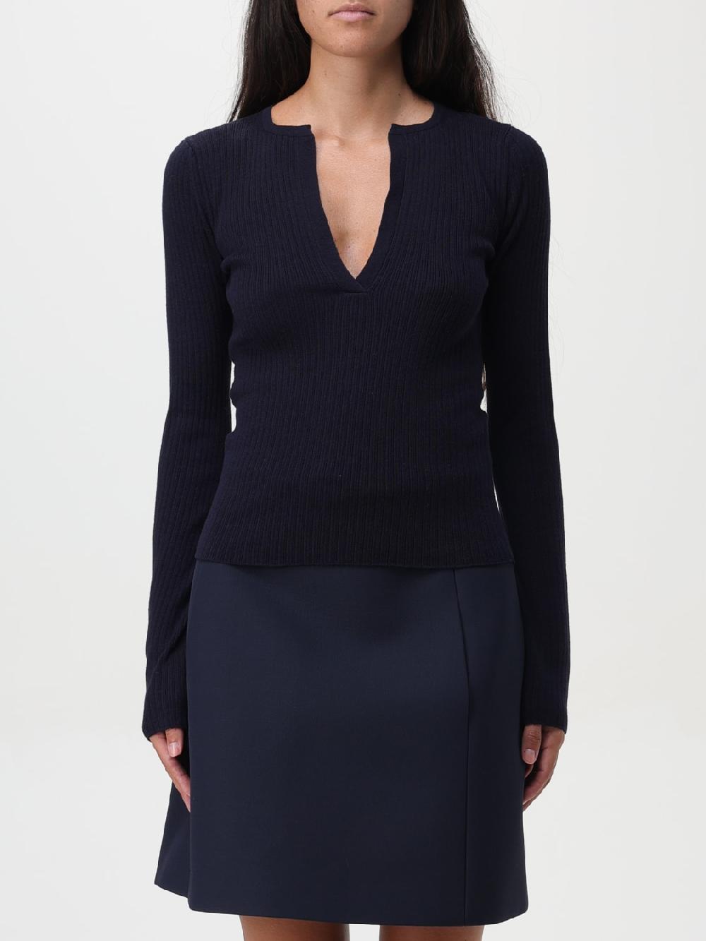 Giglio Maglia Max Mara in seta e cashmere a coste