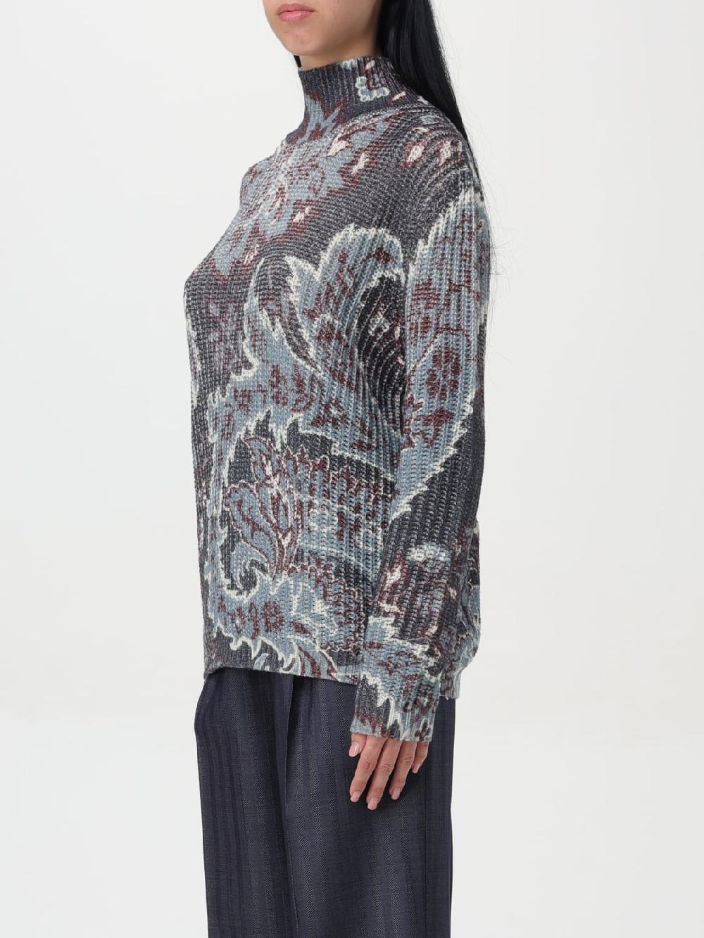 Giglio Maglia Paisley Etro Di Lana