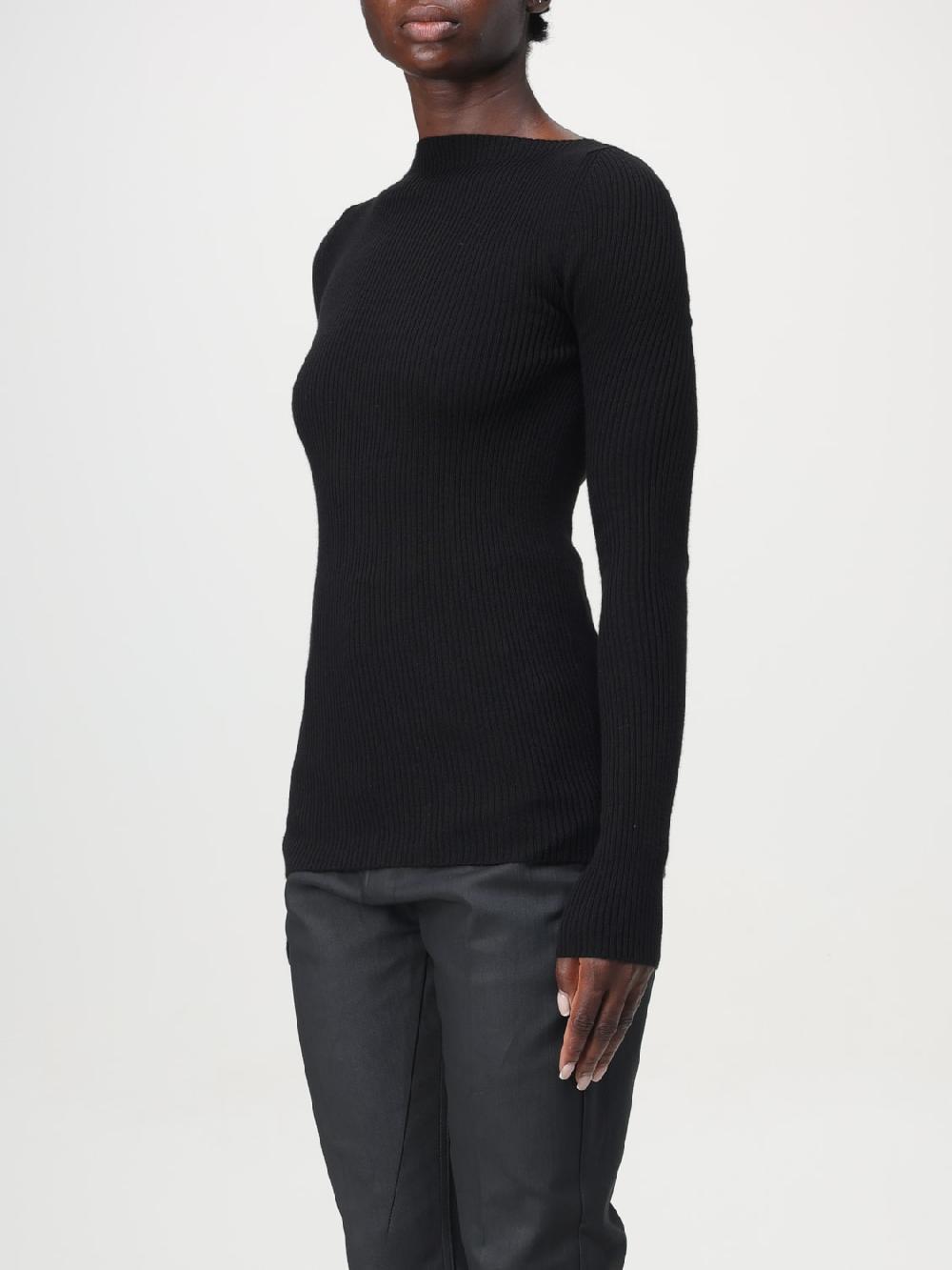 Giglio Maglia Rick Owens In Lana Stretch A Coste