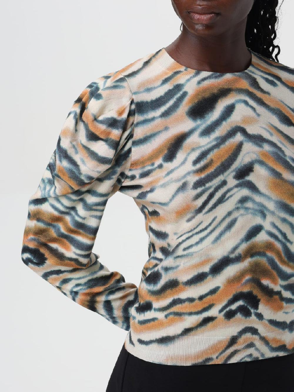 Giglio Maglia Twinset In Lana Con Stampa