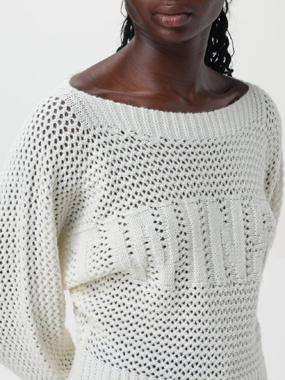 Giglio Maglia Twinset In Misto Cotone