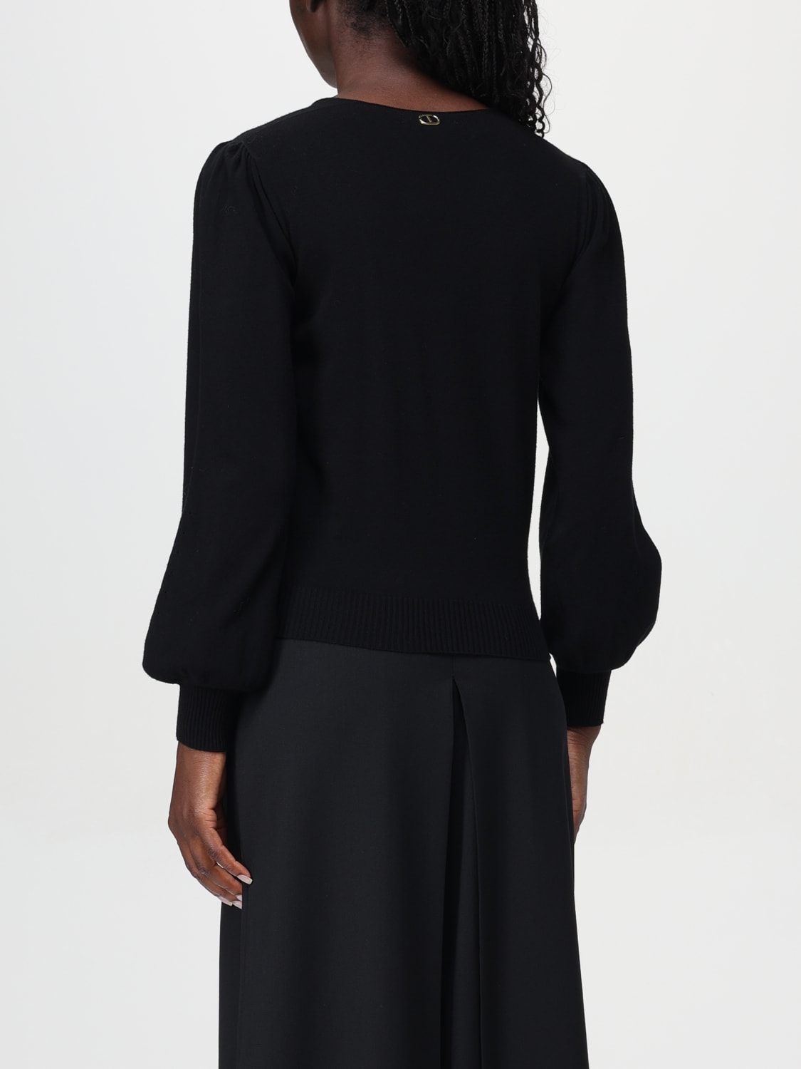 Giglio Maglia Twinset In Viscosa Stretch