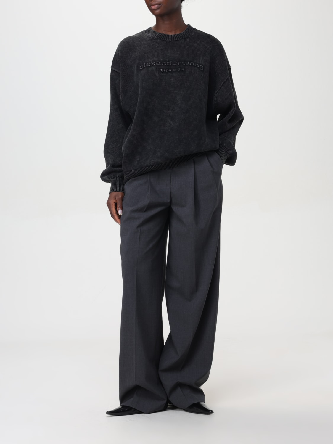 Giglio Maglione Alexander Wang In Cotone Washed