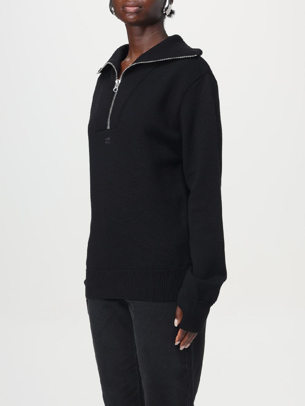 Giglio Maglione Courrèges In Lana Merino