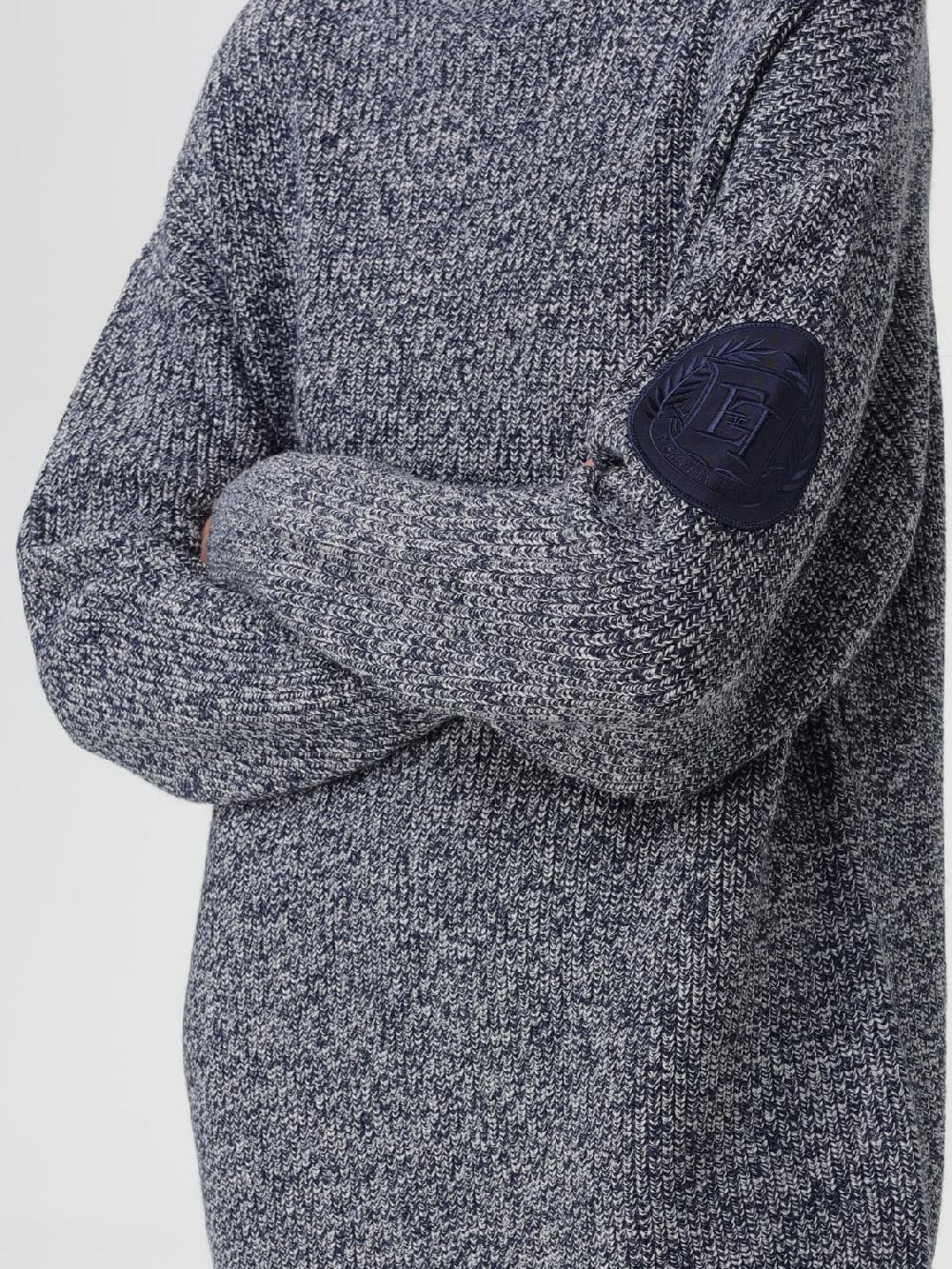 Giglio Maglione Elisabetta Franchi In Misto Lana