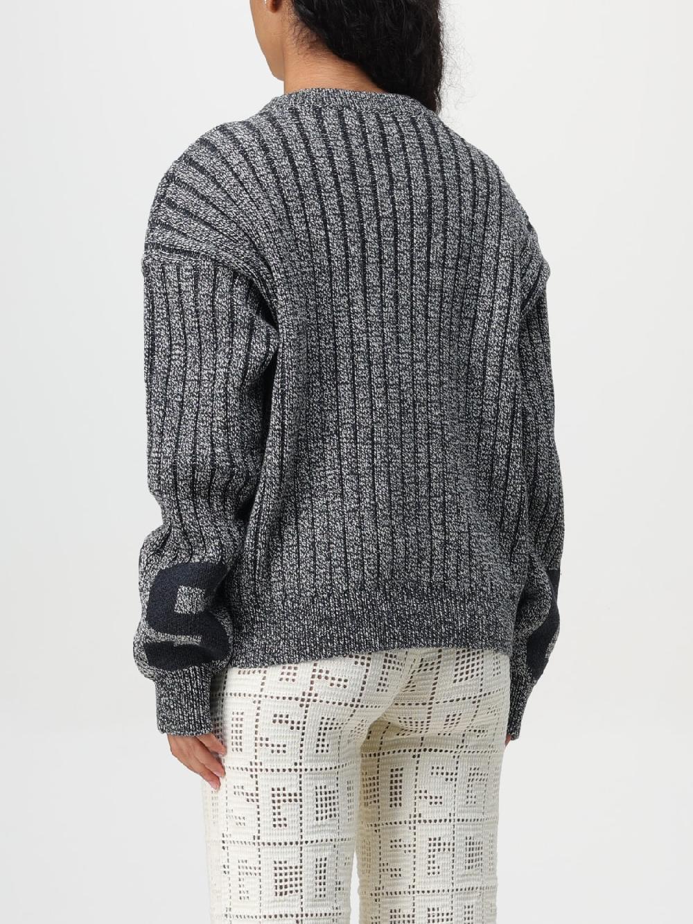 Giglio Maglione GCDS In Cotone Con Logo Jacquard