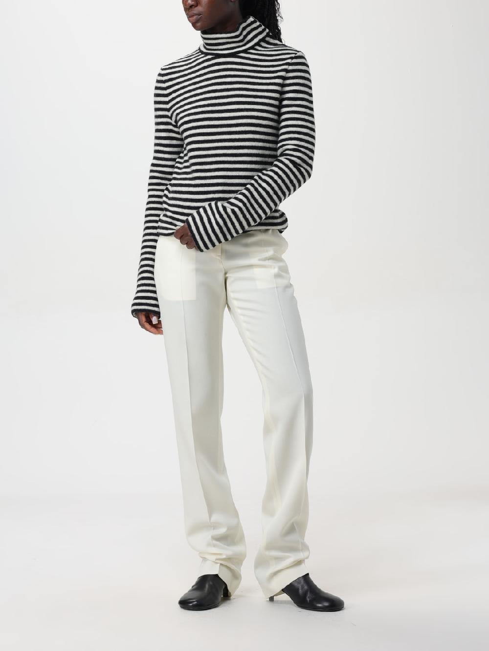Giglio Maglione Jil Sander In Lana A Righe