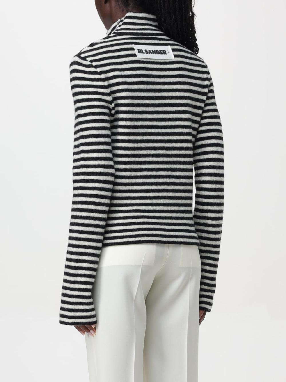 Giglio Maglione Jil Sander In Lana A Righe