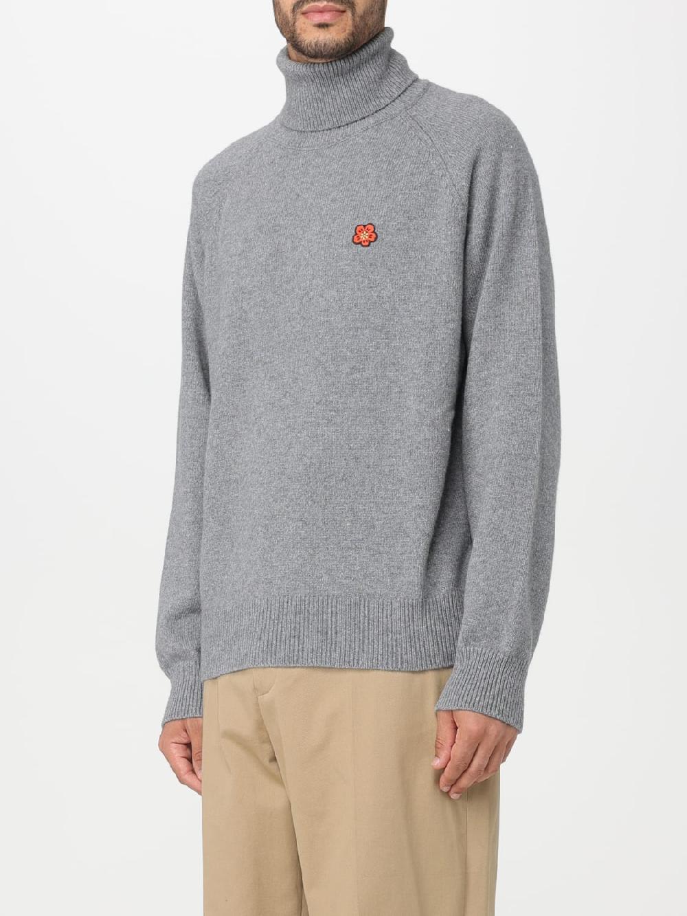 Giglio Maglione Kenzo In Lana Con Boke Flower