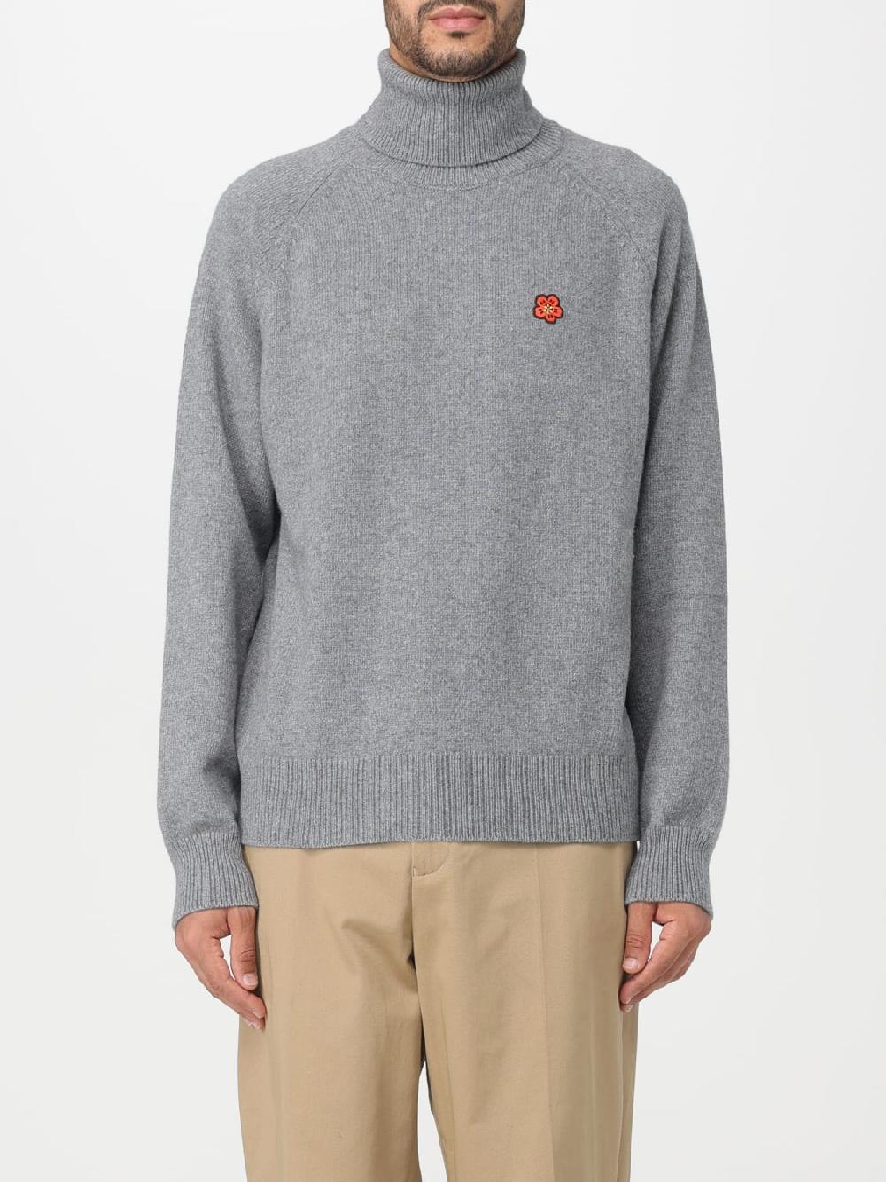 Giglio Maglione Kenzo in lana con Boke Flower