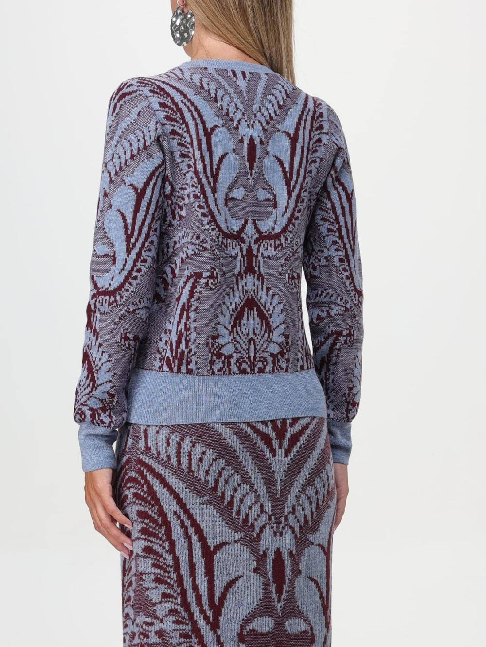 Giglio Maglione Paisley Etro In Lana Jacquard