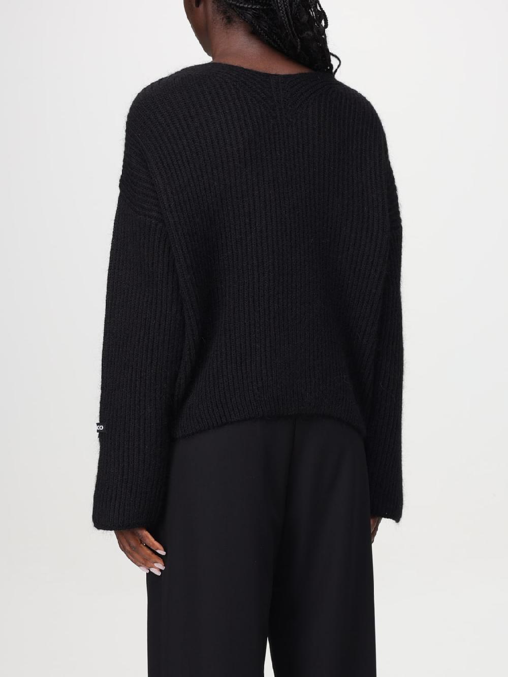 Giglio Maglione Pinko In Misto Mohair A Coste