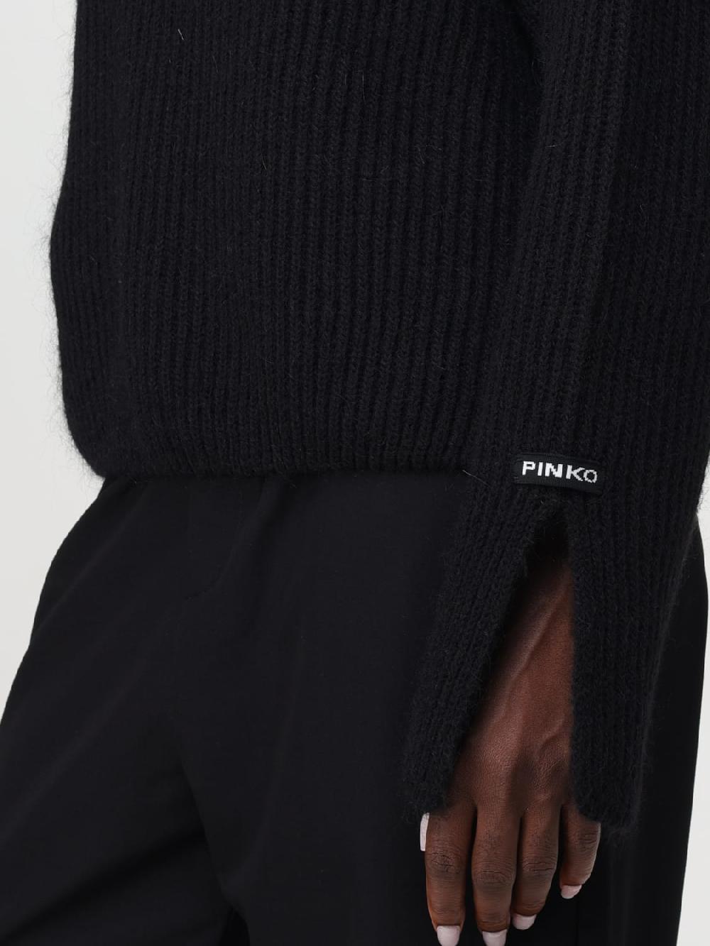 Giglio Maglione Pinko In Misto Mohair A Coste