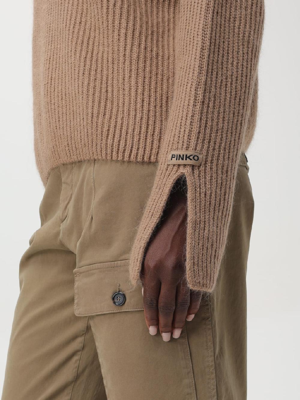 Giglio Maglione Pinko In Misto Mohair A Coste