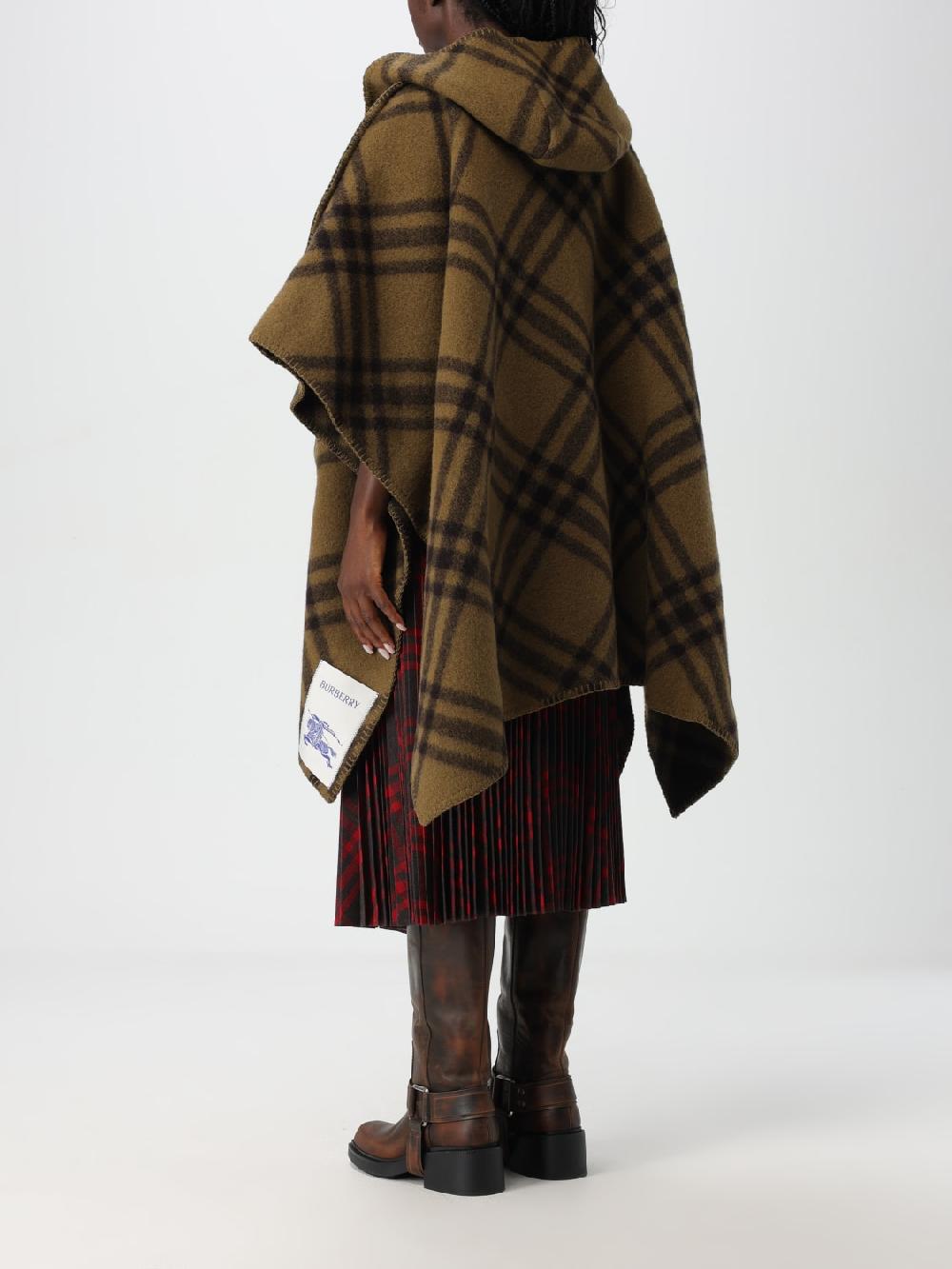 Giglio Mantella Burberry In Lana Check