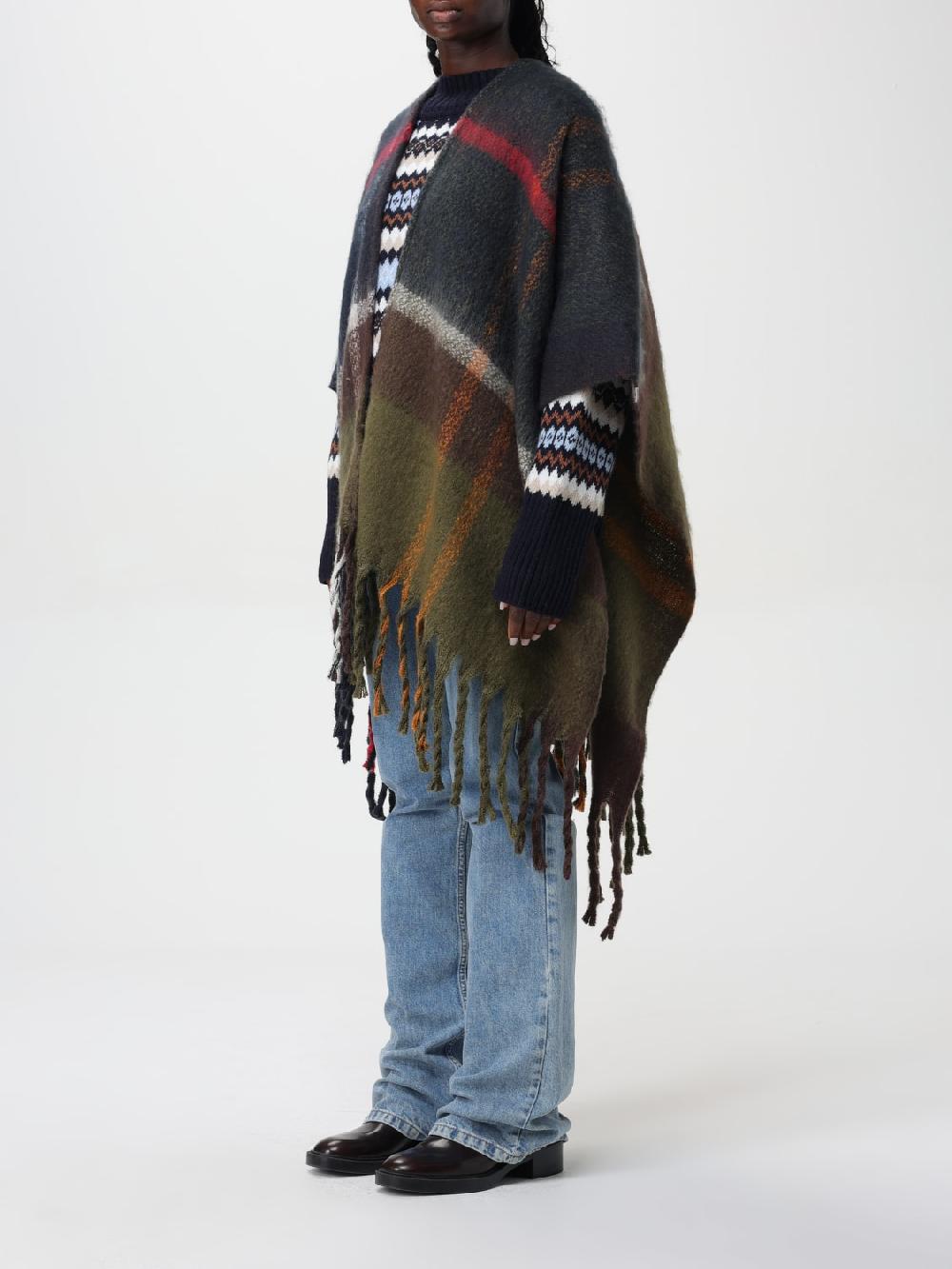 Giglio Mantella Isla Boucle In Tartan Barbour