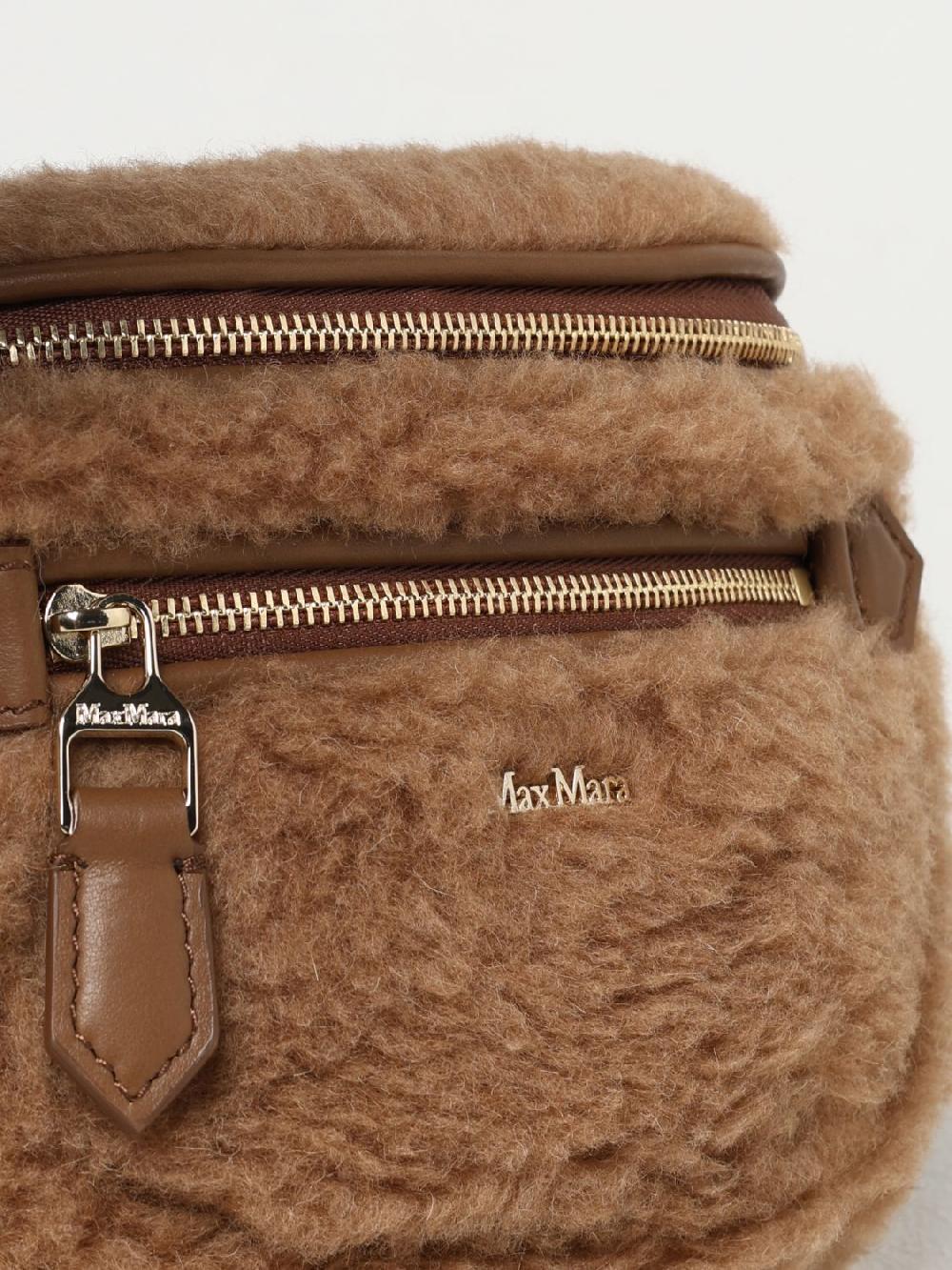 Giglio Marsupio Max Mara In Lana Di Cammello