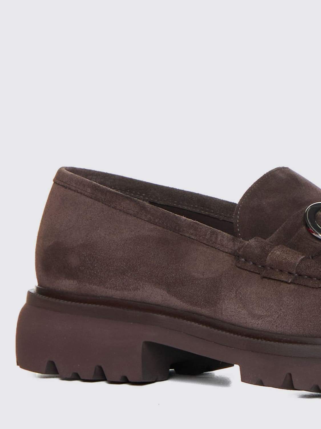 Giglio Mocassino Gancini Ferragamo In Camoscio