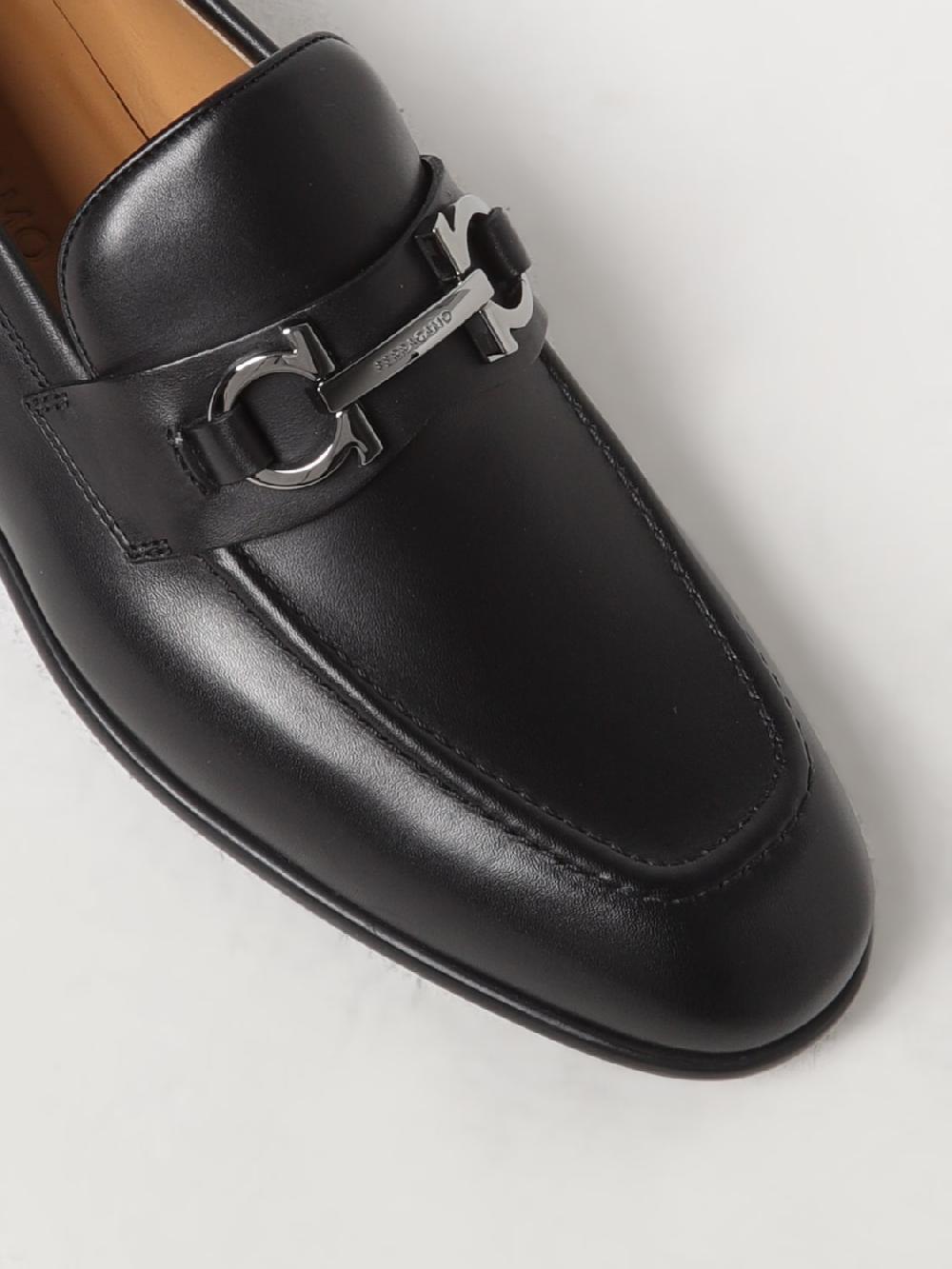 Giglio Mocassino Gancini Ferragamo In Pelle