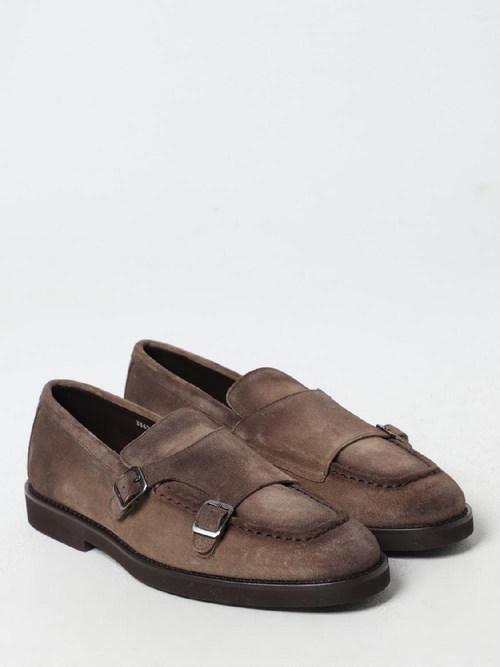 Giglio Monk Strap Doucal's In Camoscio