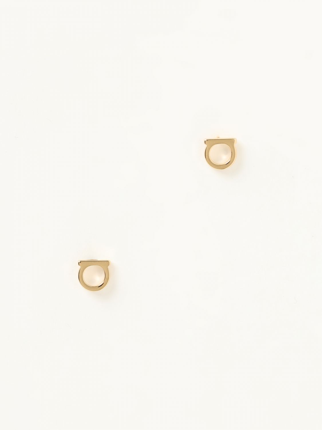 Giglio Orecchini Gancini Ferragamo in ottone