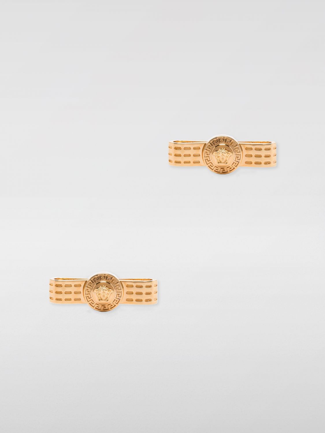 Giglio Orecchini Medusa Versace in ottone