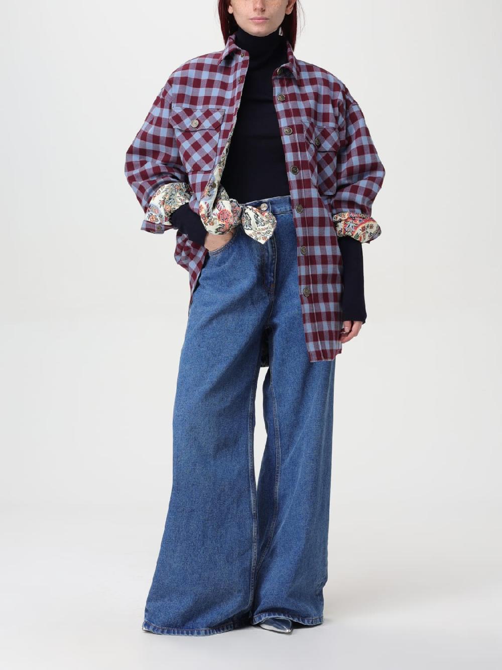 Giglio Overshirt Etro In Cotone Check