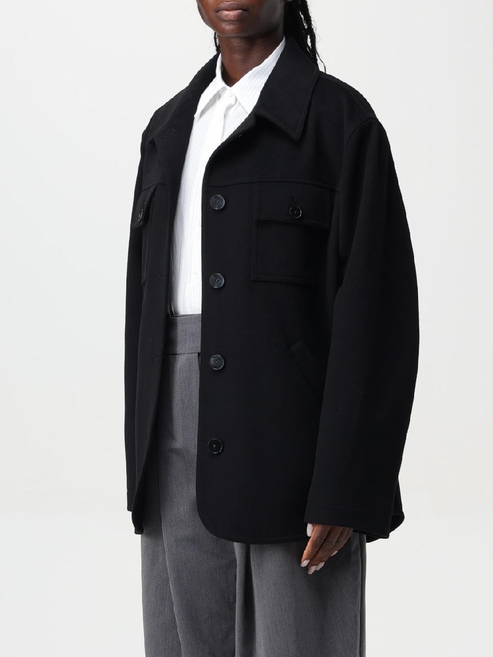 Giglio Overshirt Lardini In Lana Vergine