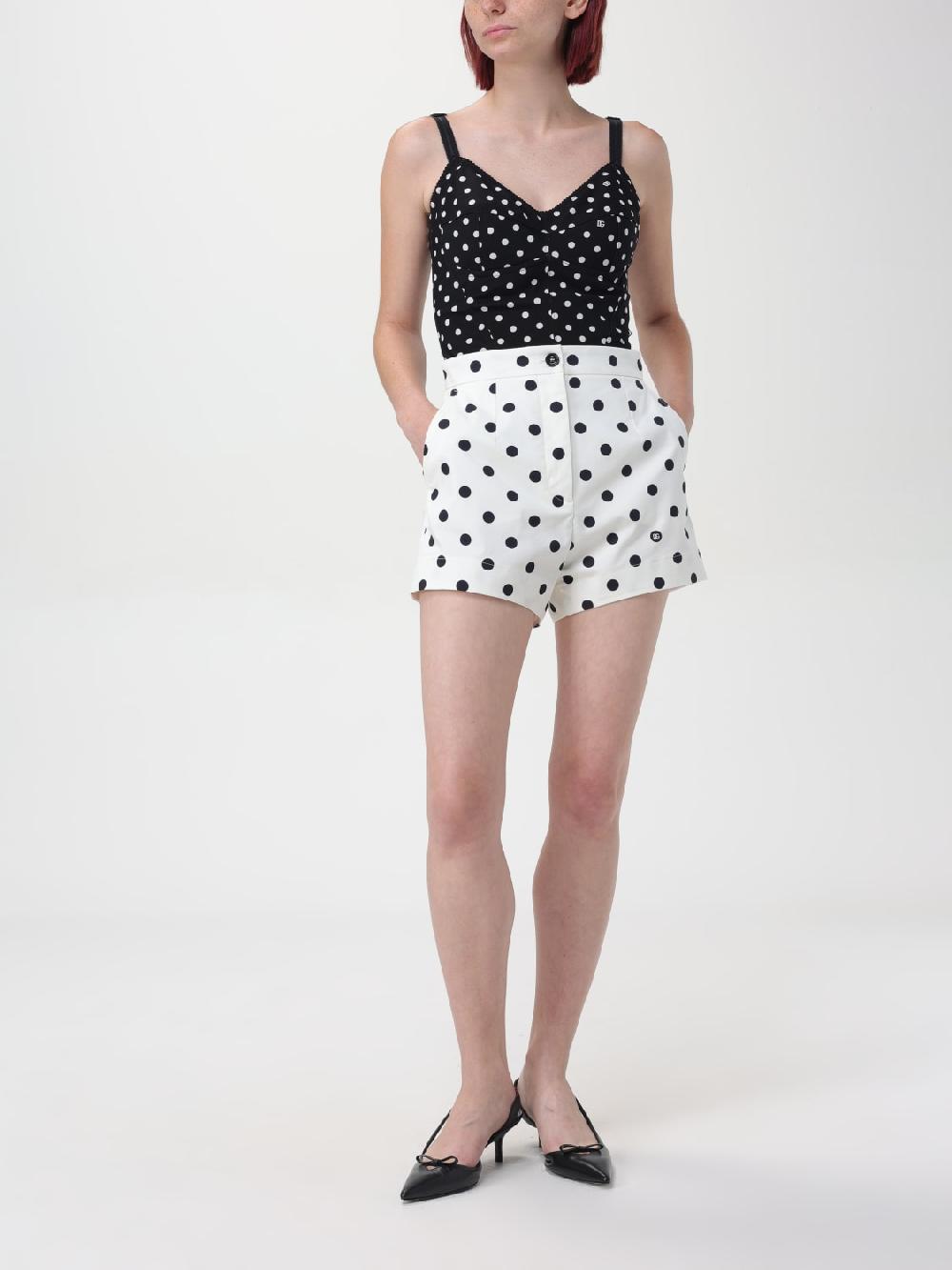 Giglio Pantaloncino A Pois Dolce & Gabbana