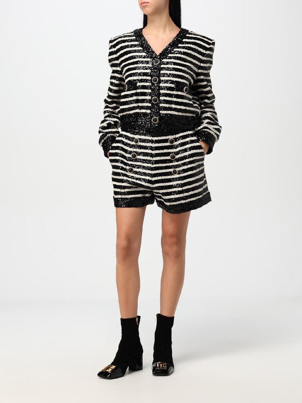 Giglio Pantaloncino Balmain In Tweed