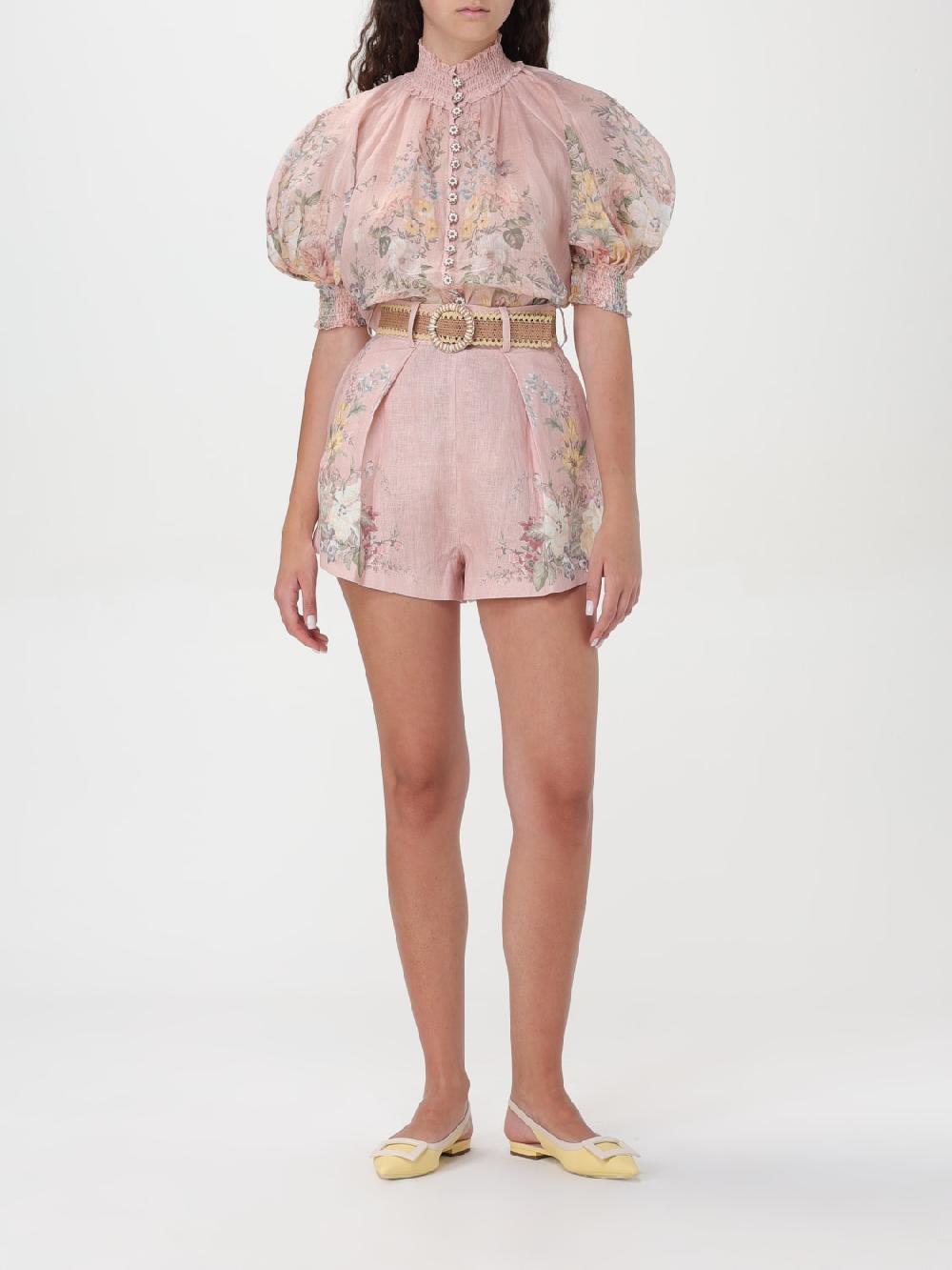 Giglio Pantaloncino Di Lino Zimmermann