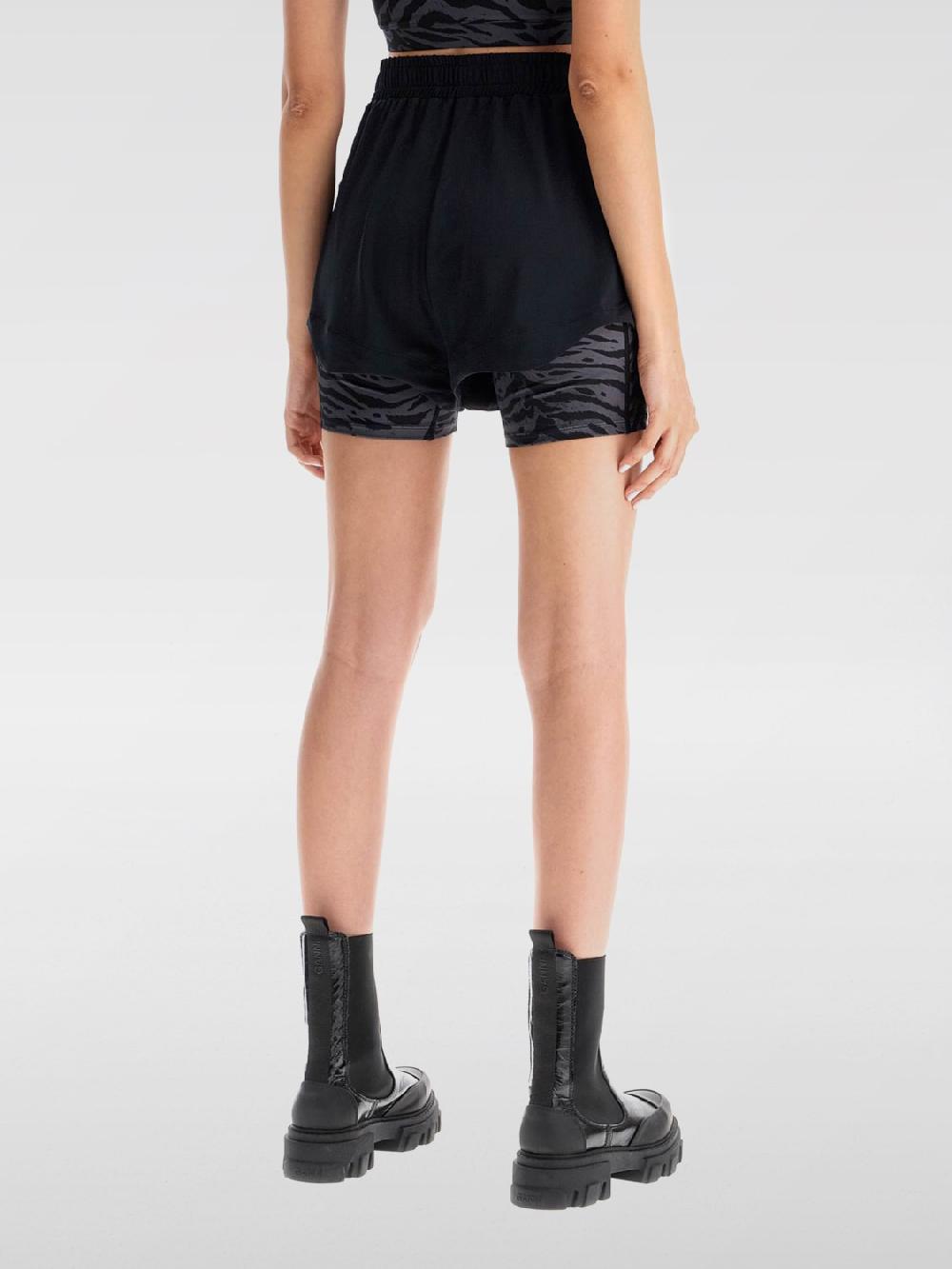 Giglio Pantaloncino Ganni In Tessuto Elasticizzato