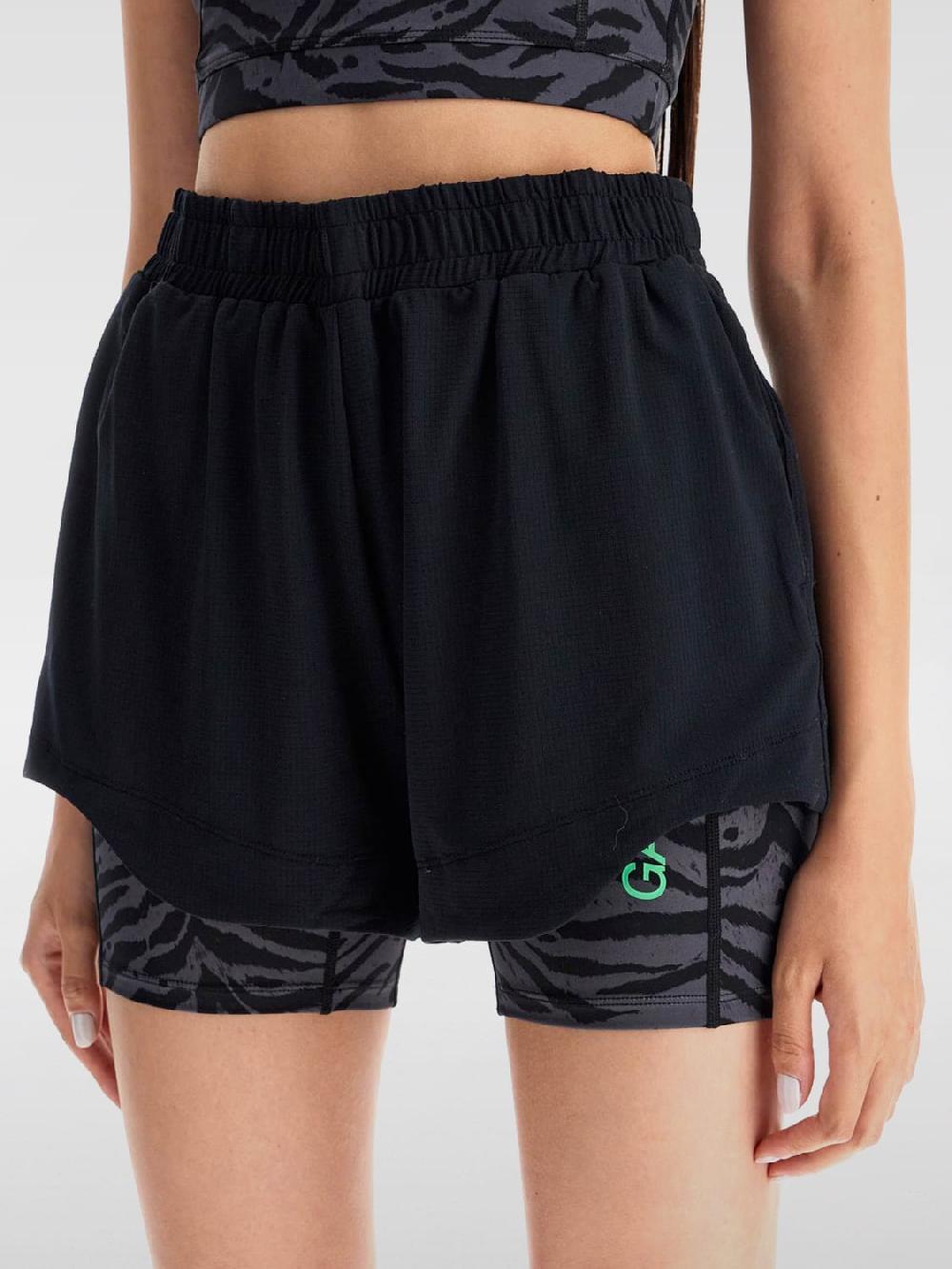 Giglio Pantaloncino Ganni In Tessuto Elasticizzato