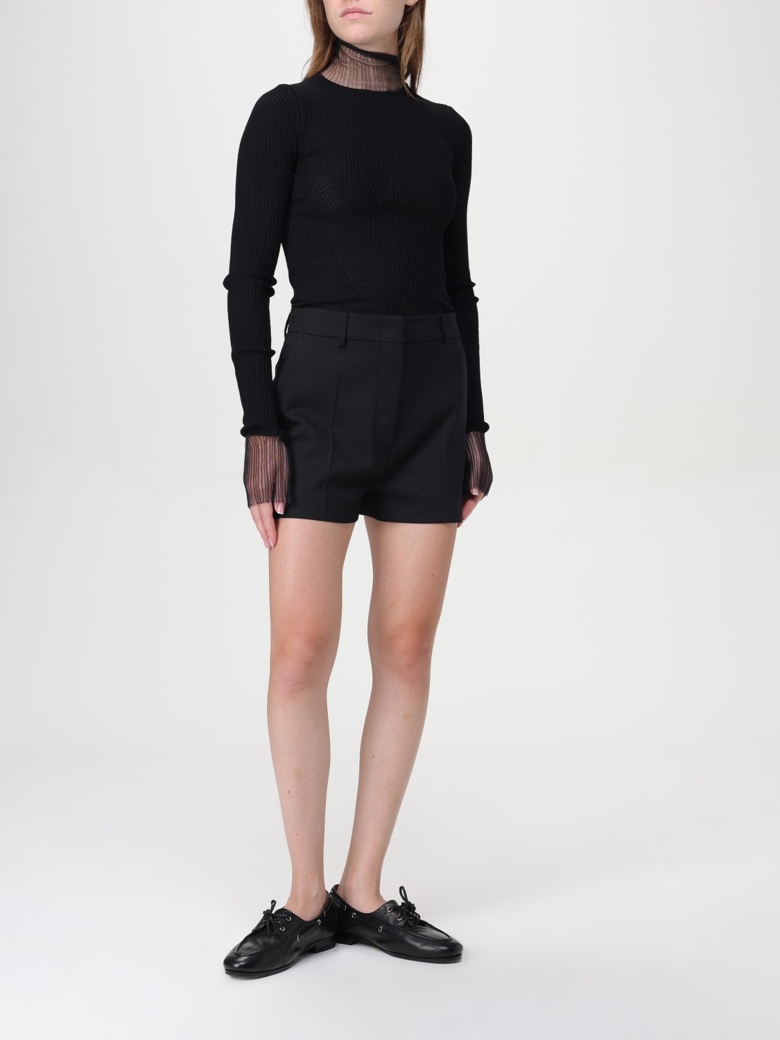 Giglio Pantaloncino Sportmax In Misto Cotone