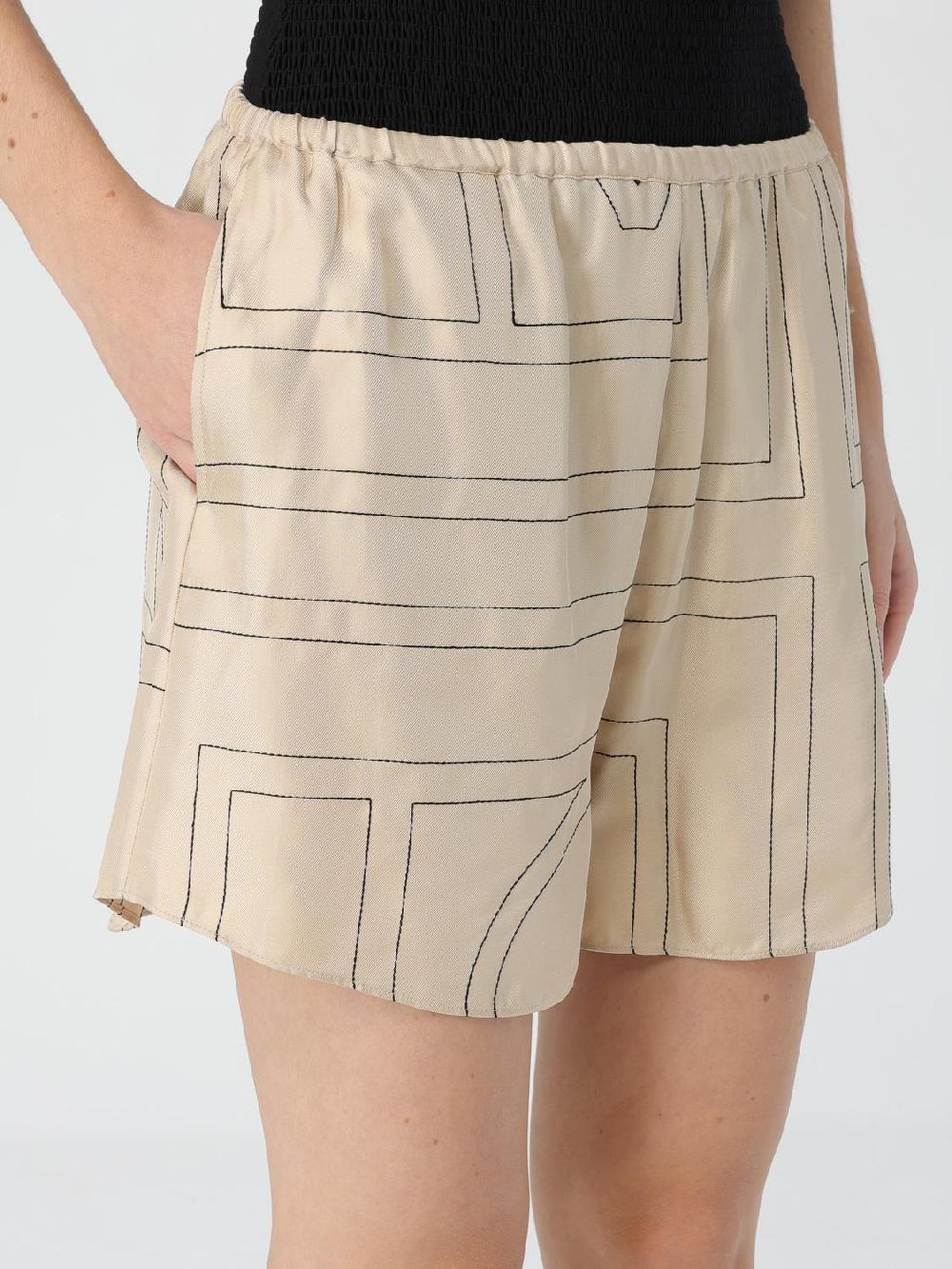 Giglio Pantaloncino Toteme In Seta Stampata