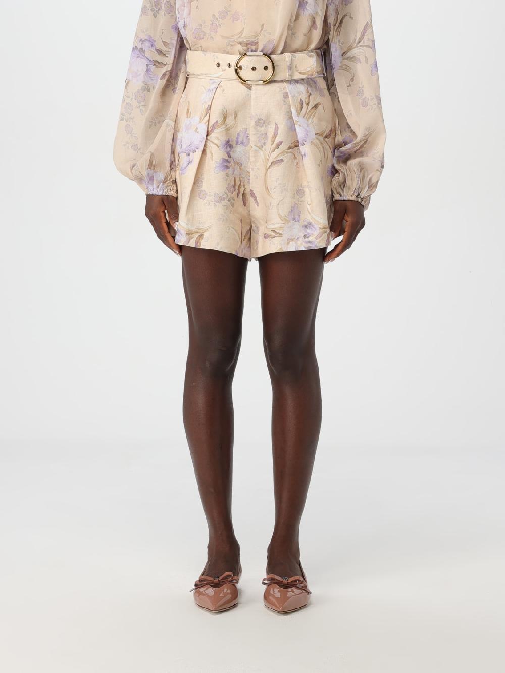 Giglio Pantaloncino Zimmermann in misto seta