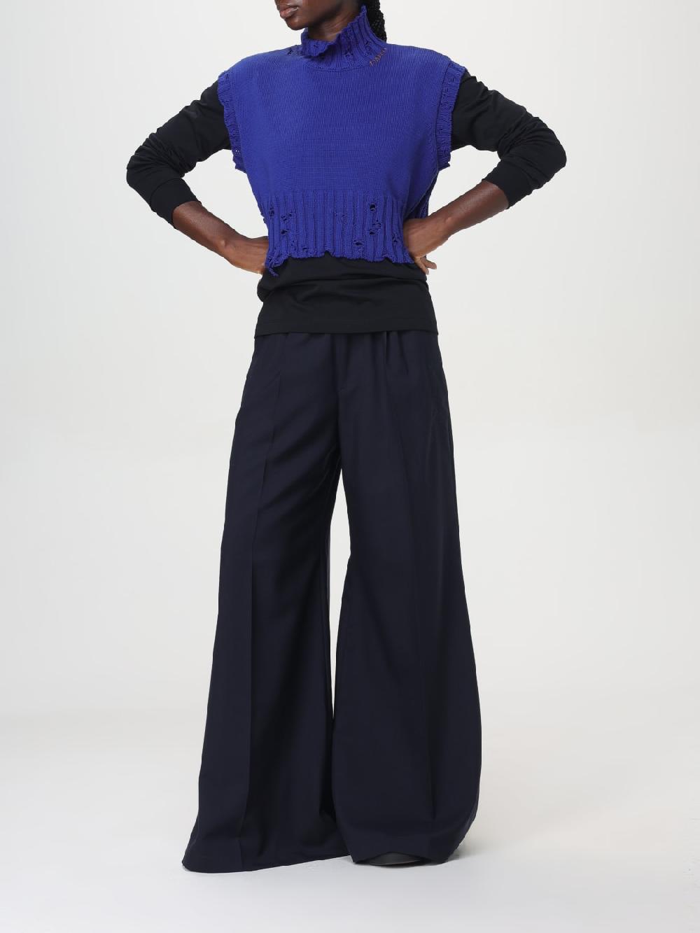 Giglio Pantalone A Zampa Marni Di Lana