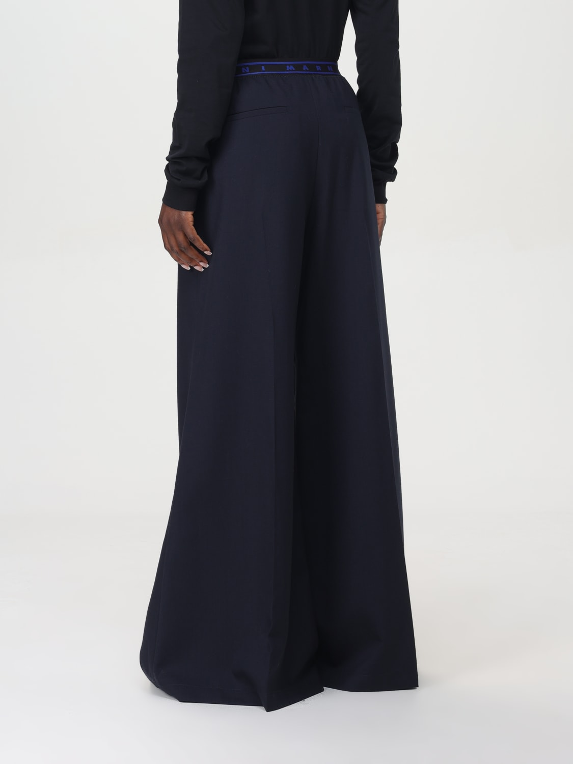 Giglio Pantalone A Zampa Marni Di Lana